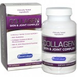อาหารเสริม คอลลาเจน collagen ราคาส่ง ยี่ห้อ Natrol, Collagen, Skin & Joint Complex, 120 Capsules
